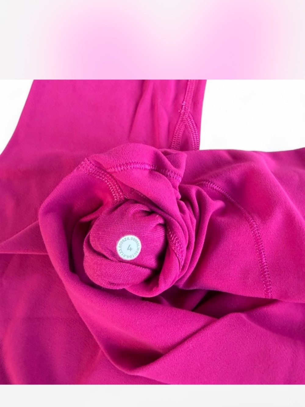 Lululemon sonic pink align leggings size 4 - Picture 5 of 5